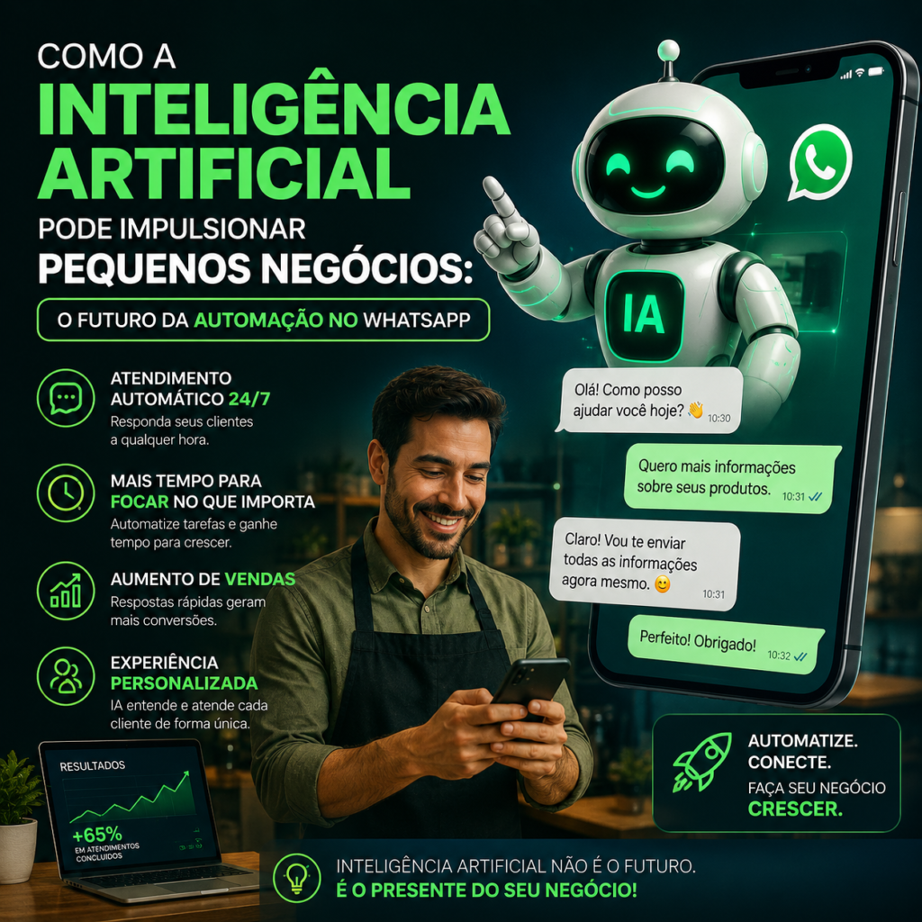 Como a Inteligência Artificial Pode Impulsionar Pequenos Negócios